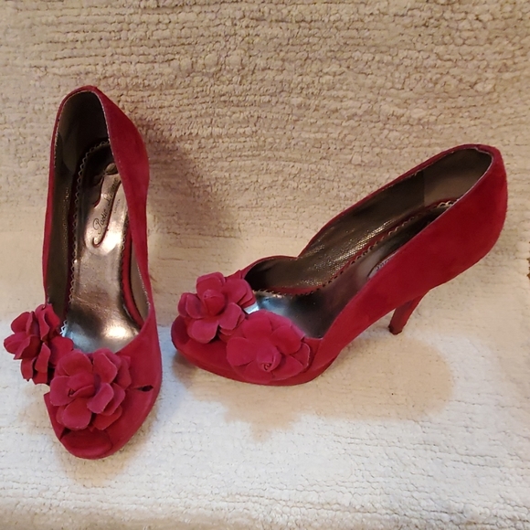 Poetic Licence Rose Heels size 7.5 - Picture 3 of 3